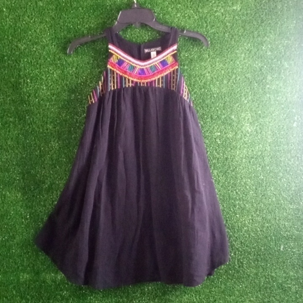 Billabong black mini dress